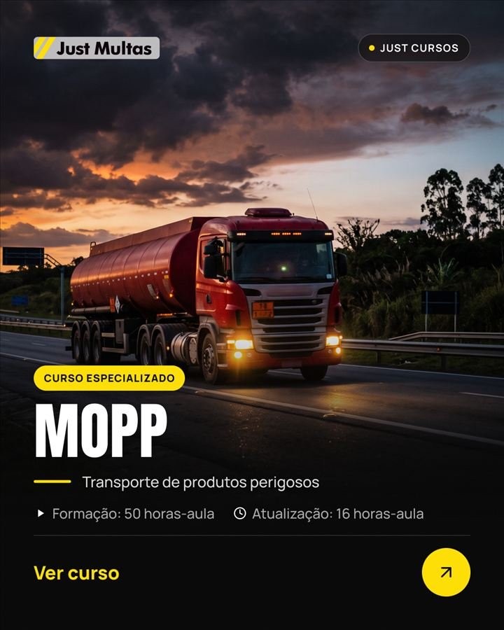 Curso MOPP — Transporte de Produtos Perigosos